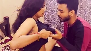 Homemade video of an Indian cooky being fucked by her sweetheart