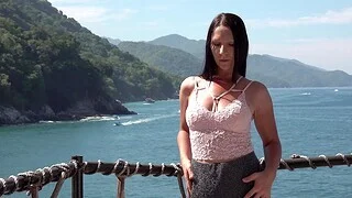Outdoors video of dirty Alice Sweet pissing plus having a quickie