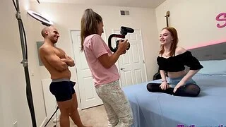 Behind the scenes of hardcore shacking up with pale neonate Cierra Bell