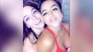 Sexy pornstars Abbie Maley and Lena The Plug love bringing off with fingers